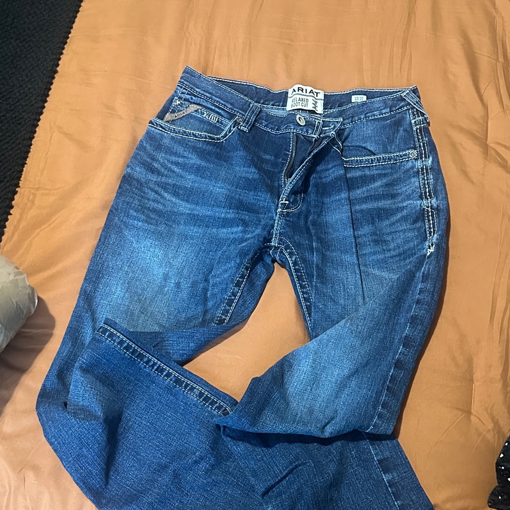 Ariat Men's Relaxed Fit Denim Jeans